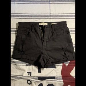 Pacsun Ripped Jean Shorts